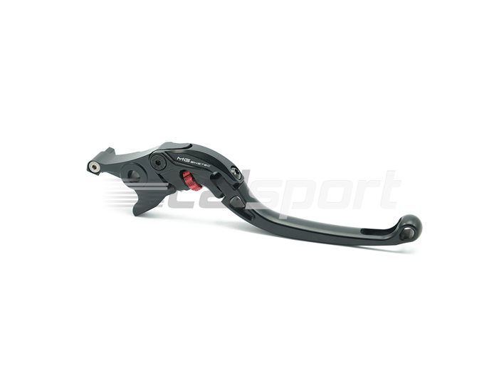 4231-255012 - MG Biketec ClubSport Brake Lever, long - black with Red adjuster