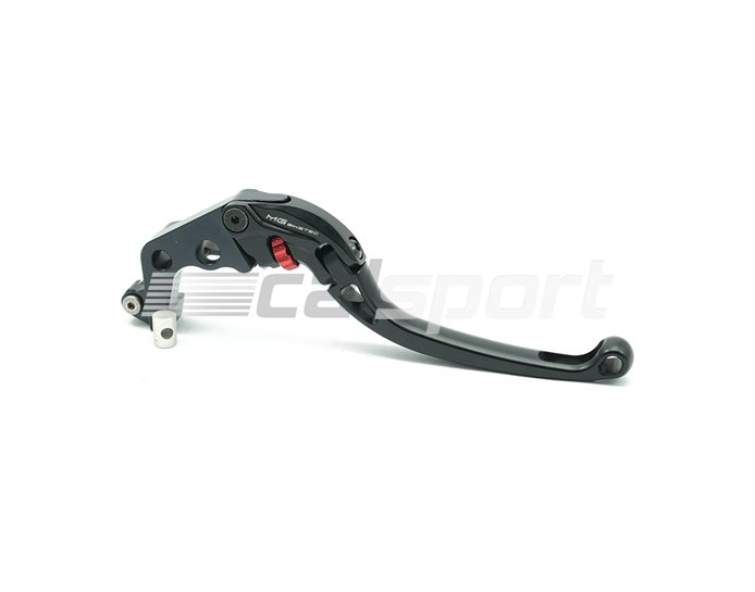 4231-367006 - MG Biketec ClubSport Brake Lever, long - black with Red adjuster