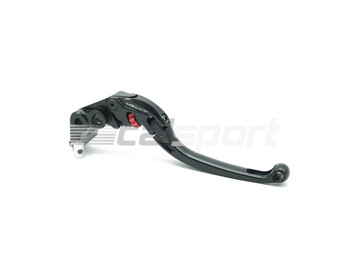 4231-855008 - MG Biketec ClubSport Brake Lever, long - black with Red adjuster