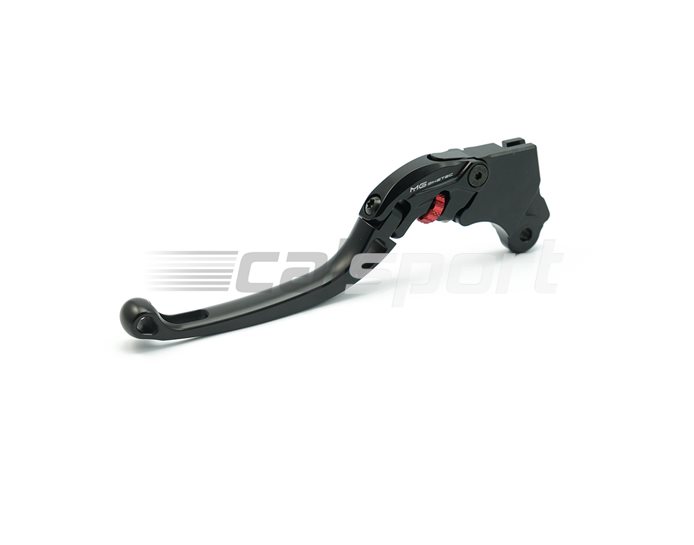 4232-076007 - MG Biketec ClubSport Clutch Lever, long - black with Red adjuster