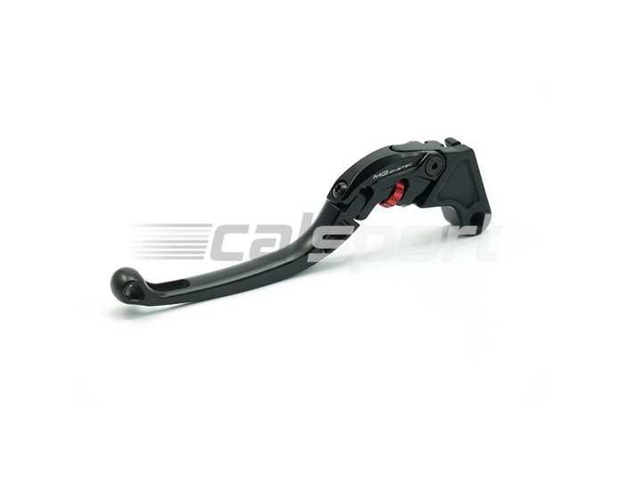4232-083016 - MG Biketec ClubSport Clutch Lever, long - black with Red adjuster