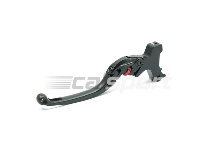 4232-086008 - MG Biketec ClubSport Clutch Lever, long - black with Red adjuster