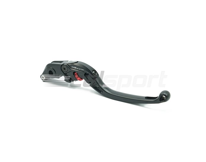 4231-156508 - MG Biketec ClubSport Brake Lever, long - black with Red adjuster