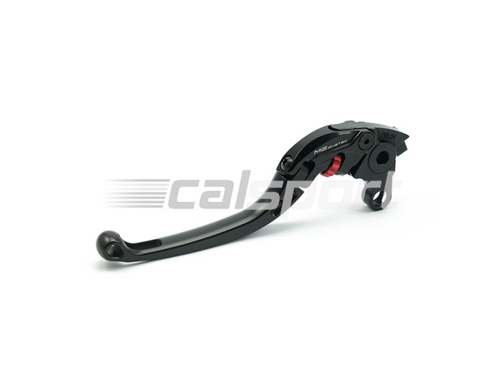 4232-254007 - MG Biketec ClubSport Clutch Lever, long - black with Red adjuster