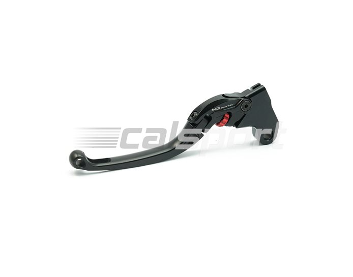 4232-257016 - MG Biketec ClubSport Clutch Lever, long - black with Red adjuster