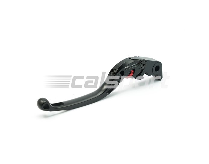 4232-657005 - MG Biketec ClubSport Clutch Lever, long - black with Red adjuster