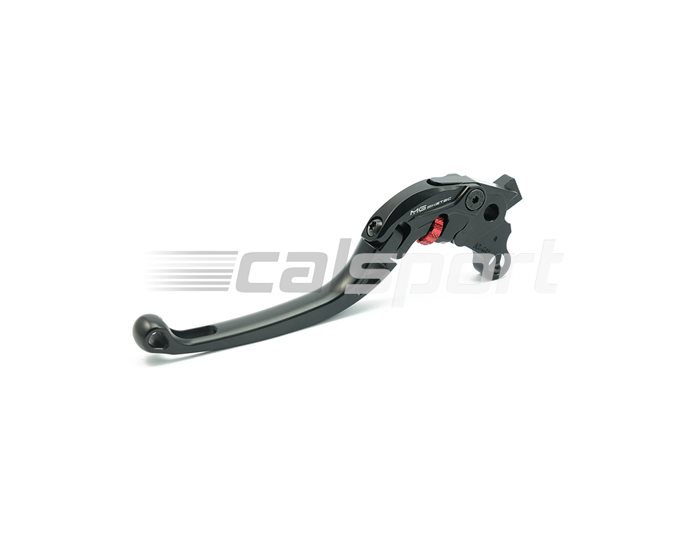 4232-857007 - MG Biketec ClubSport Clutch Lever, long - black with Red adjuster