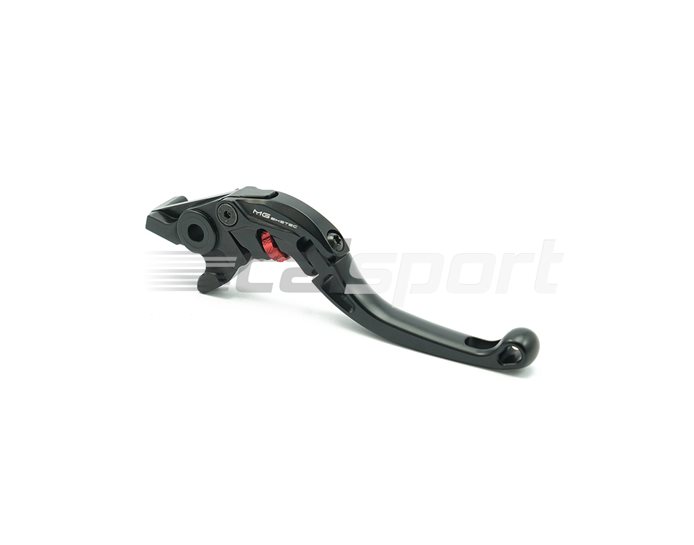 4233-254000 - MG Biketec ClubSport Brake Lever, short - black with Red adjuster