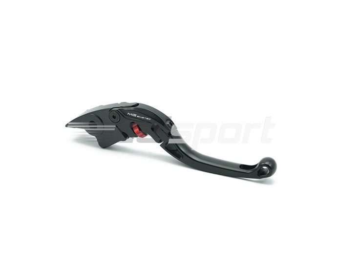 4233-254003 - MG Biketec ClubSport Brake Lever, short - black with Red adjuster