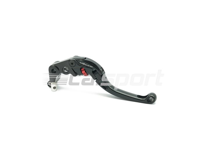 4233-254007 - MG Biketec ClubSport Brake Lever, short - black with Red adjuster