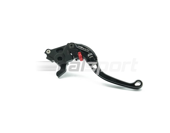 4233-457003 - MG Biketec ClubSport Brake Lever, short - black with Red adjuster