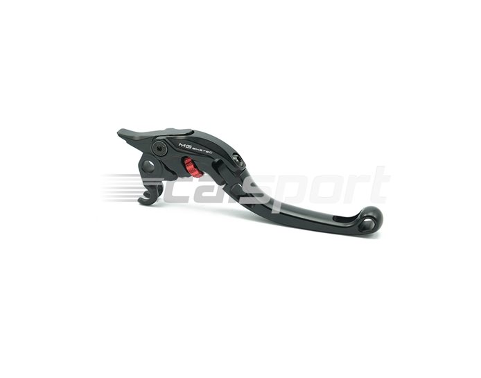 4233-652094 - MG Biketec ClubSport Brake Lever, short - black with Red adjuster