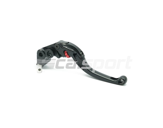 4233-855008 - MG Biketec ClubSport Brake Lever, short - black with Red adjuster