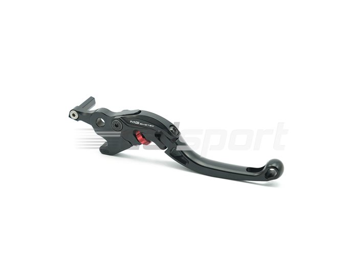 MG Biketec ClubSport Brake Lever, long - black with Red adjuster