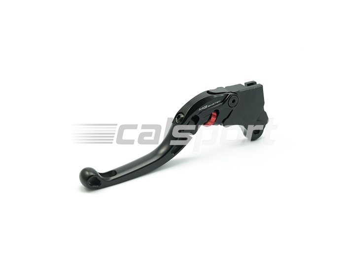 4234-076007 - MG Biketec ClubSport Clutch Lever, short - black with Red adjuster
