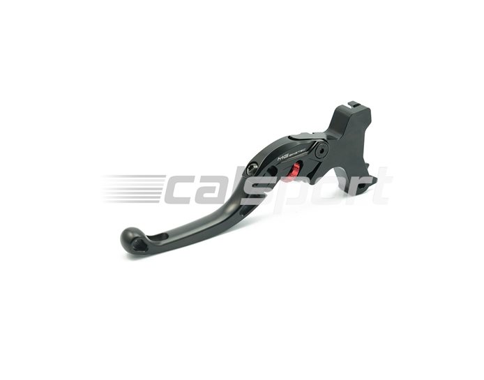 4234-086008 - MG Biketec ClubSport Clutch Lever, short - black with Red adjuster