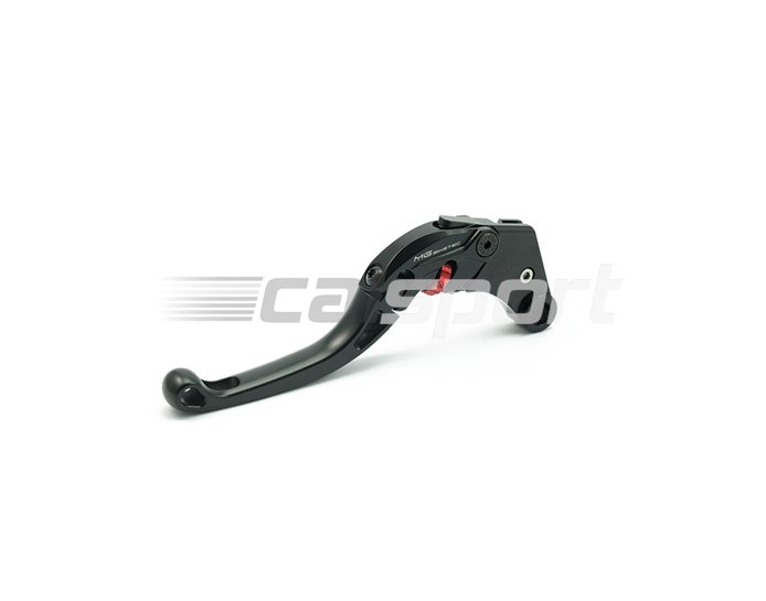 4234-087014 - MG Biketec ClubSport Clutch Lever, short - black with Red adjuster