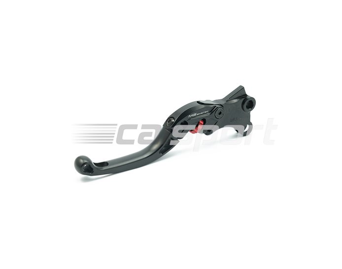 4234-088009 - MG Biketec ClubSport Clutch Lever, short - black with Red adjuster