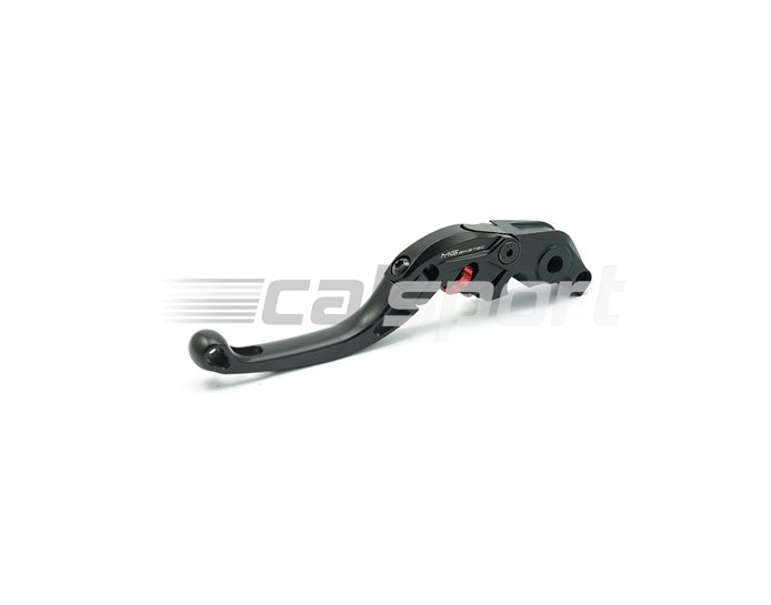 4234-156508 - MG Biketec ClubSport Clutch Lever, short - black with Red adjuster
