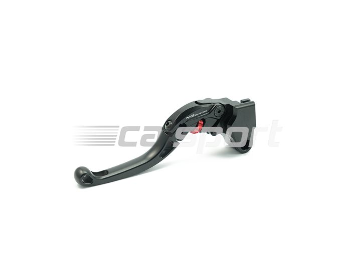 4234-367019 - MG Biketec ClubSport Clutch Lever, short - black with Red adjuster