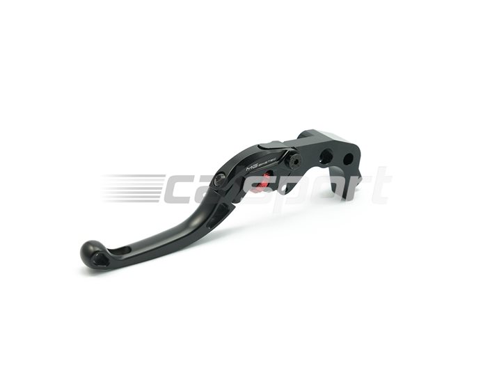 4234-369006 - MG Biketec ClubSport Clutch Lever, short - black with Red adjuster