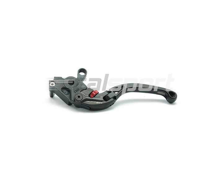4234-457003 - MG Biketec ClubSport Clutch Lever, short - black with Red adjuster
