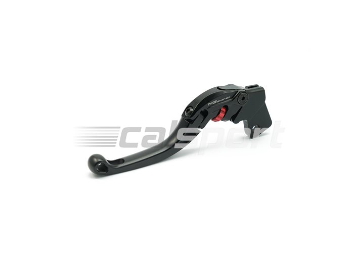 4234-651511 - MG Biketec ClubSport Clutch Lever, short - black with Red adjuster