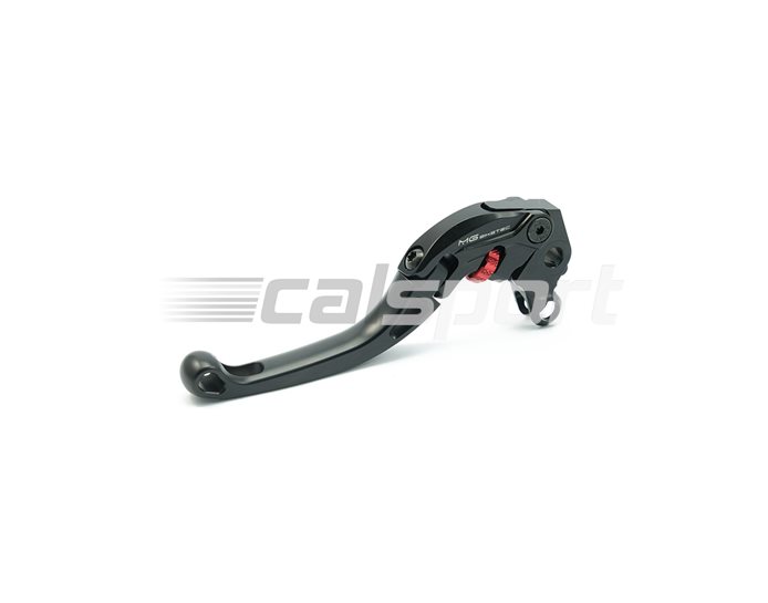 4234-656505 - MG Biketec ClubSport Clutch Lever, short - black with Red adjuster