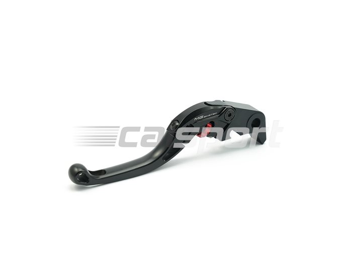 4234-657005 - MG Biketec ClubSport Clutch Lever, short - black with Red adjuster