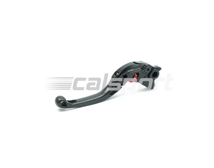 4234-658513 - MG Biketec ClubSport Clutch Lever, short - black with Red adjuster
