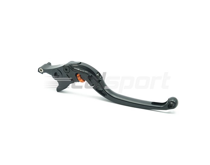 4271-255012 - MG Biketec ClubSport Brake Lever, long - black with Orange adjuster