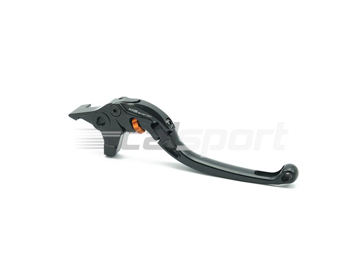 4271-365012 - MG Biketec ClubSport Brake Lever, long - black with Orange adjuster