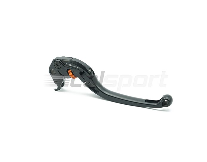 4271-654094 - MG Biketec ClubSport Brake Lever, long - black with Orange adjuster