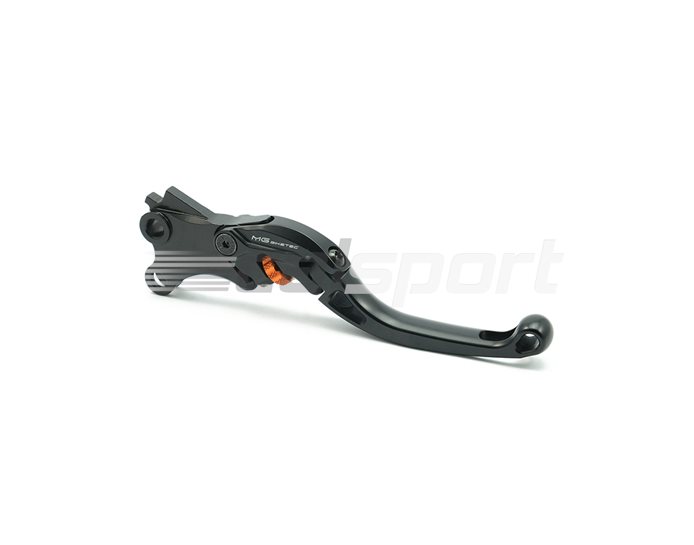 4273-088009 - MG Biketec ClubSport Brake Lever, short - black with Orange adjuster