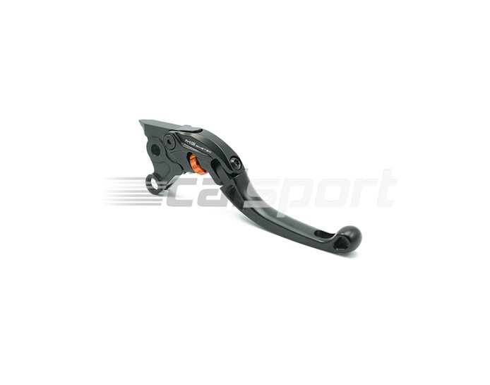 4273-157005 - MG Biketec ClubSport Brake Lever, short - black with Orange adjuster