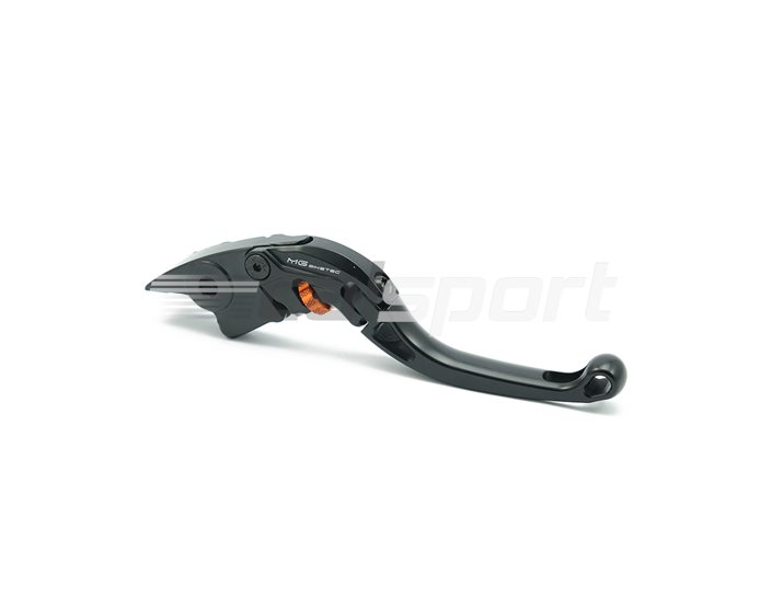 4273-254003 - MG Biketec ClubSport Brake Lever, short - black with Orange adjuster
