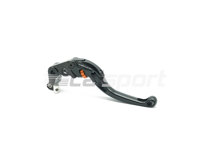 4273-254007 - MG Biketec ClubSport Brake Lever, short - black with Orange adjuster