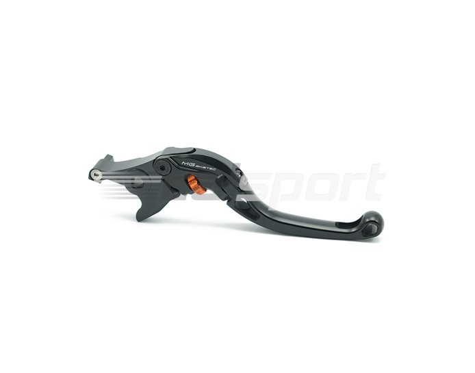 4273-255012 - MG Biketec ClubSport Brake Lever, short - black with Orange adjuster