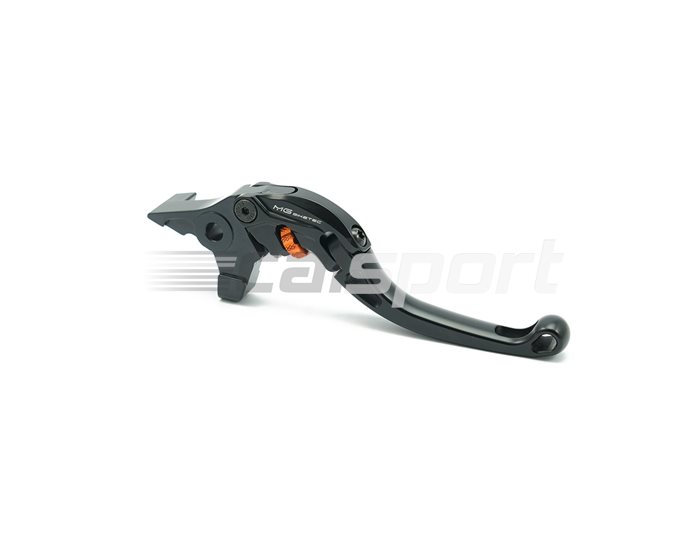 4273-258099 - MG Biketec ClubSport Brake Lever, short - black with Orange adjuster