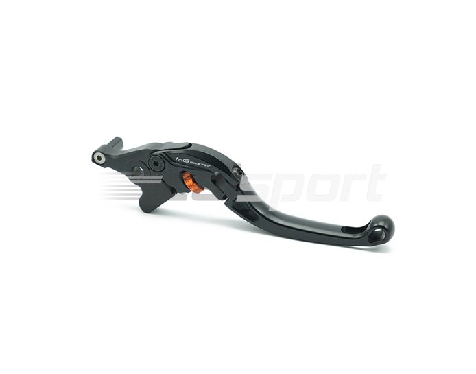 4273-362508 - MG Biketec ClubSport Brake Lever, short - black with Orange adjuster