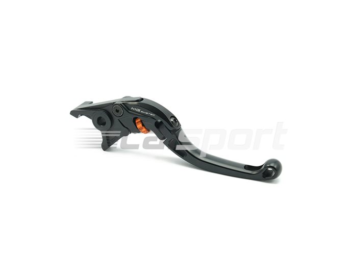 4273-365007 - MG Biketec ClubSport Brake Lever, short - black with Orange adjuster