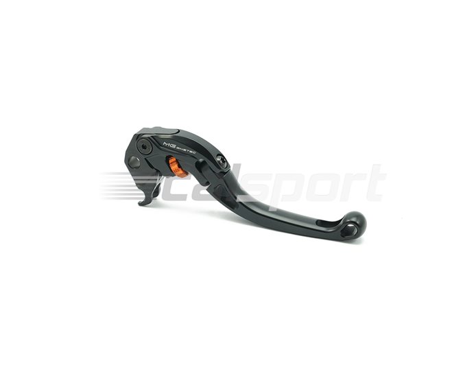 4273-654094 - MG Biketec ClubSport Brake Lever, short - black with Orange adjuster