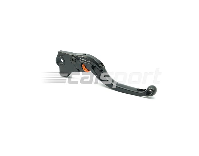 4273-655019 - MG Biketec ClubSport Brake Lever, short - black with Orange adjuster