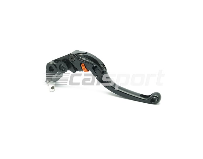 4273-855008 - MG Biketec ClubSport Brake Lever, short - black with Orange adjuster