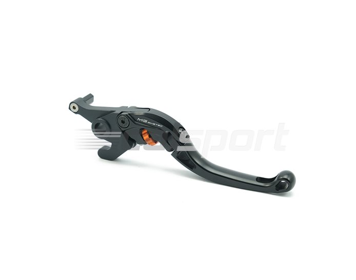 4273-993005 - MG Biketec ClubSport Brake Lever, short - black with Orange adjuster