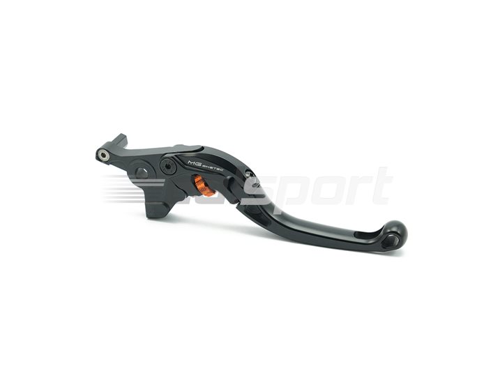 4273-997006 - MG Biketec ClubSport Brake Lever, short - black with Orange adjuster