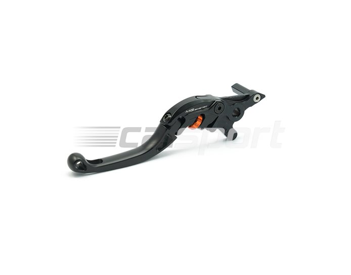 4274-066009 - MG Biketec ClubSport Clutch Lever, short - black with Orange adjuster
