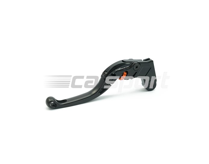 4274-257018 - MG Biketec ClubSport Clutch Lever, short - black with Orange adjuster
