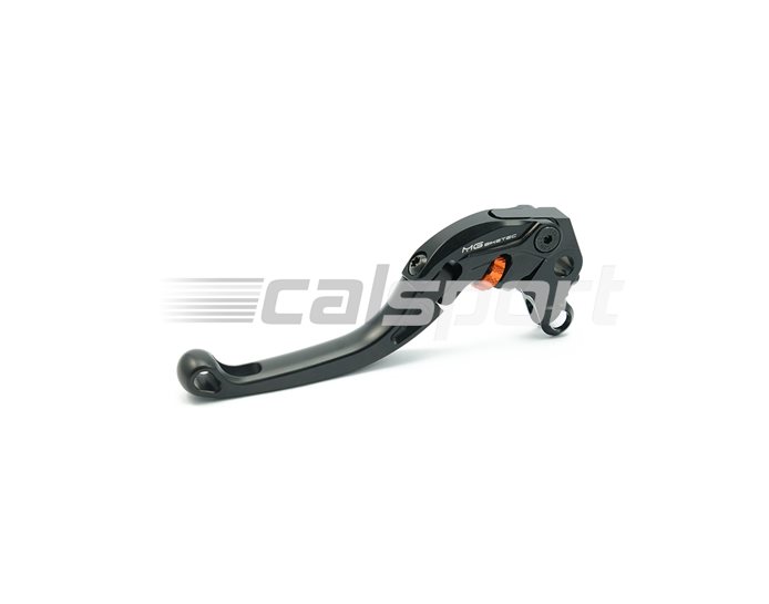 4274-656505 - MG Biketec ClubSport Clutch Lever, short - black with Orange adjuster