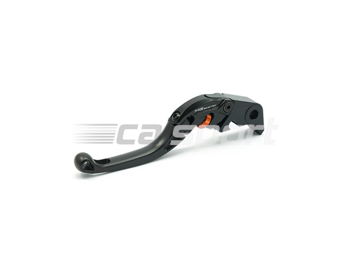4274-657005 - MG Biketec ClubSport Clutch Lever, short - black with Orange adjuster